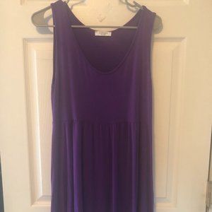Simple Purple Dress